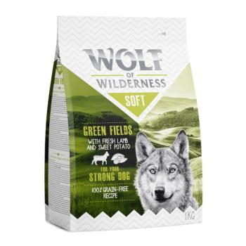 1kg Wolf of Wilderness 'Soft - Green Fields' - bárány száraz kutyatáp kép