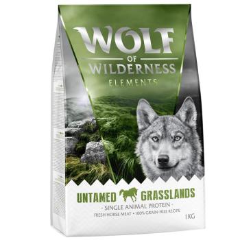 1kg Wolf of Wilderness "Untamed Grasslands" - ló, gabonamentes száraz kutyatáp kép