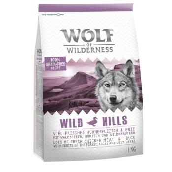 1kg Wolf of Wilderness 'Wild Hills' kutyatáp - Kacsa kép