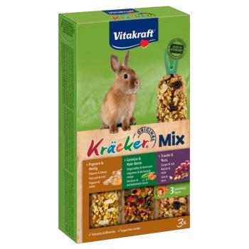 1x3db Vitakraft Trio-Mix kréker törpenyulaknak kisállatsnack kép