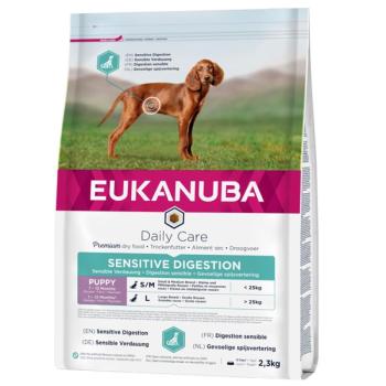 2,3kg Eukanuba Puppy Sensitive Digestion csirke és pulyka száraz kutyatáp kép