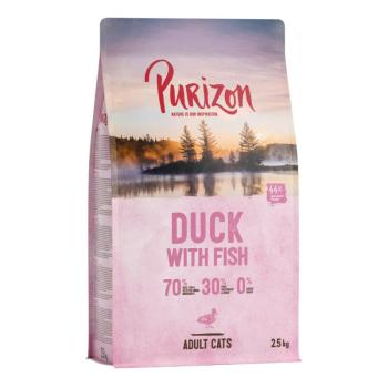 2,5kg Purizon Adult kacsa & hal - gabonamentes száraz macskatáp kép