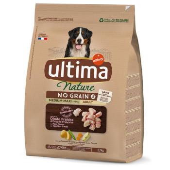 2,7kg Ultima Nature No Grain Medium/Maxi pulyka száraz kutyatáp kép