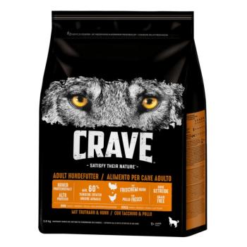 2,8kg Crave Adult pulyka & csirke száraz kutyatáp kép