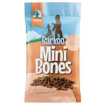 200g Barkoo Mini Bones szárnyas (semi-moist) 200 g kutyasnack- Lazaccal kép