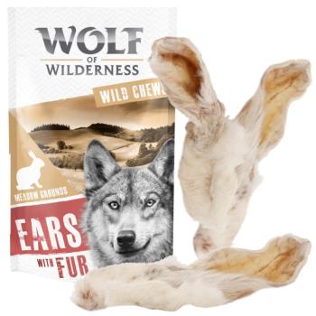 200g (kb. 10db) Wolf of Wilderness 'Meadow Grounds' szőrös nyúlfül kutyasnack kép