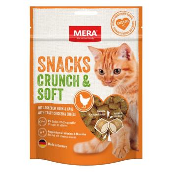 200g MERA Crunch & Soft csirke & sajt macskasnack kép