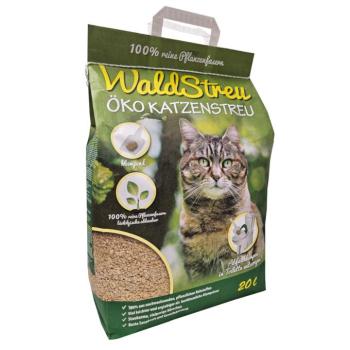 20l WaldStreu öko macskaalom (5kg) kép