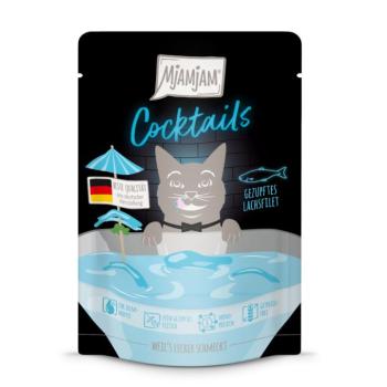 20x40g MjAMjAM Cocktails lazac nedves macskatáp kép