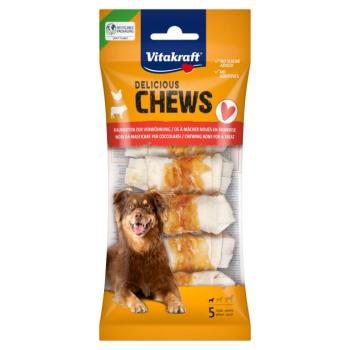 21g (15db) Vitakraft Delicious Chews S csomózott rágótekercs csirke kutyasnack kép