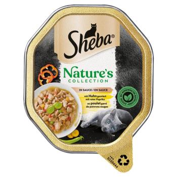 22x85g Sheba Nature´s Collection csirke szószban nedves macskatáp kép