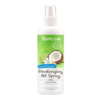 236ml TropiClean Lime & Cocoa illatosító spray kutyáknak, macskáknak kép