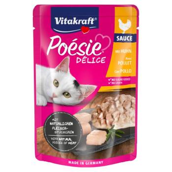 23x85g Vitakraft Poésie Délice csirke nedves macskaeledel kép
