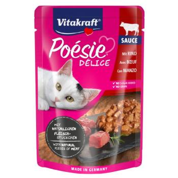 23x85g Vitakraft Poésie Délice marha nedves macskaeledel kép