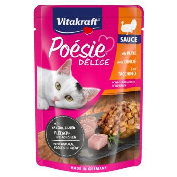 23x85g Vitakraft Poésie Délice pulyka nedves macskaeledel kép