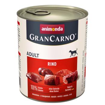 24 x 800g Animonda GranCarno Original Adult kutyatáp - Marha kép