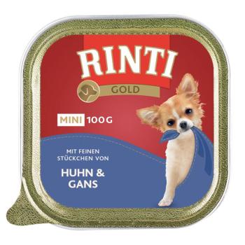 24x100g RINTI Gold Mini csirke & liba nedves kutyatáp kép