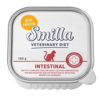 24x100g Smilla Veterinary Diet Intestinal nedves macskaeledel kép