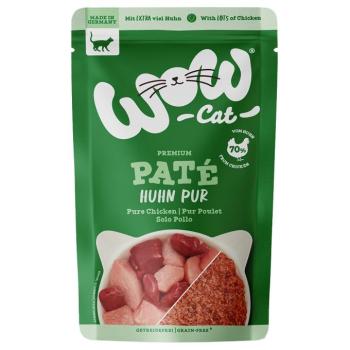 24x125g WOW Cat Adult Pur csirke nedves macska eledel kép