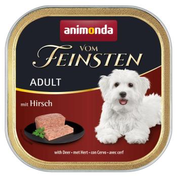 24x150g Animonda vom Feinsten Adult szarvas nedves kutyatáp kép