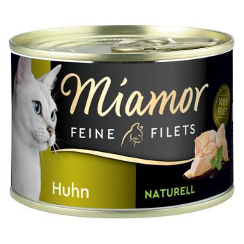 24x156g Miamor Naturelle Fine Filets nedves macskatáp - Csirke kép