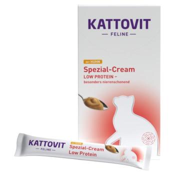 24x15g Kattovit Spezial-Cream Low Protein csirke étrend-kiegészítő eledel macskáknak kép