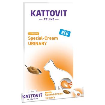 24x15g Kattovit Spezial-Cream Urinary csirke paszta táplálékkiegészítő eledel macskáknak kép