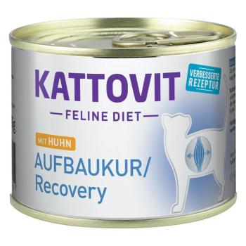 24x185g Kattovit Aufbaukur (felerősítő kúra) nedves macskatáp kép