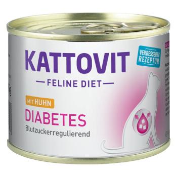 24x185g Kattovit Diabetes / súly  nedves macskatáp kép