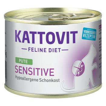 24x185g Kattovit Sensitive nedves macskatáp-pulyka kép