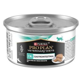 24x195g PURINA PRO PLAN Veterinary Diets Gastrointestinal Mousse nedves macskatáp kép