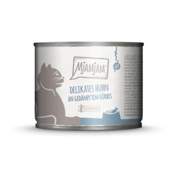 24x200g MJAMJAM Csirke & párolt tök nedves macskatáp kép