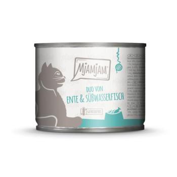 24x200g MjAMjAM Duo Kacsa & édesvízi hal nedves macskatáp kép