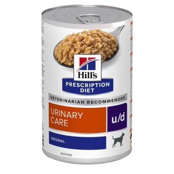 24x370g Hill's Prescription Diet u/d Urinary Care nedves kutyatáp kép