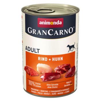 24x400g Animonda GranCarno Original Adult Marha & csirke nedves kutyatáp kép