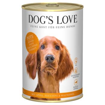 24x400g Dog's Love Adult Pulyka nedves kutyatáp kép