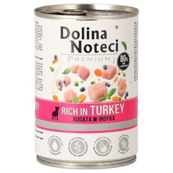 24x400g Dolina Noteci Premium nedves kutyatáp- Pulyka kép