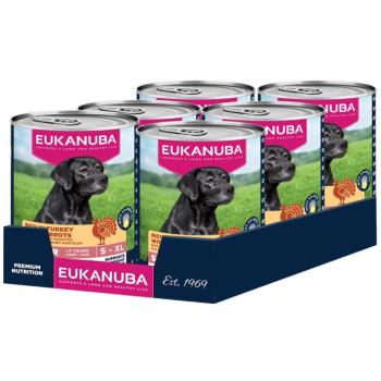 24x400g  Eukanuba Senior pulyka & sárgarépa nedves kutyatáp kép