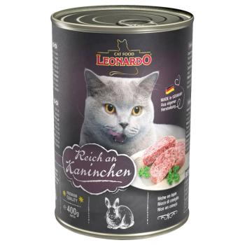 24x400g Leonardo All Meat Nyúl nedves macskatáp kép