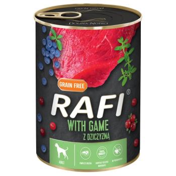 24x400g Rafi Adult Szarvas, fekete- & vörös áfonya nedves kutyatáp kép
