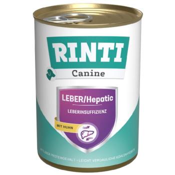 24x400g RINTI Canine Liver/Hepatic csirke nedves kutyatáp kép