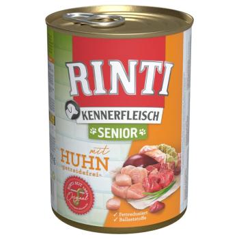 24x400g RINTI ínyenceknek nedves kutyatáp- Senior: csirke kép