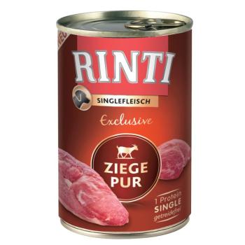 24x400g Rinti Singlefleisch nedves kutyatáp- Exclusive kecske pur kép