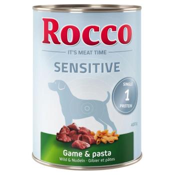 24x400g Rocco Sensitive vad & tészta nedves kutyatáp kép