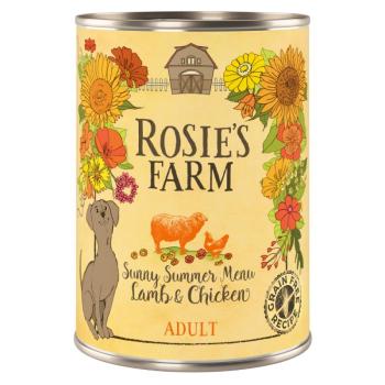 24x400g Rosie's Farm Adult nedves kutyatáp- speciális kiadás bárány & csirke kép