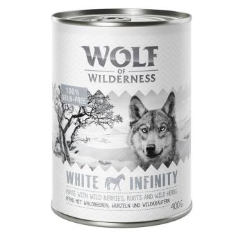 24x400g Wolf of Wilderness Adult White Infinity ló dupla zooPontért kép