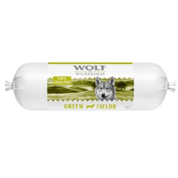 24x400g Wolf of Wilderness Adult Wurst nedves kutyatáp kép