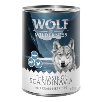 24x400g Wolf of Wilderness Taste of Scandinavia nedves kutyatáp kép