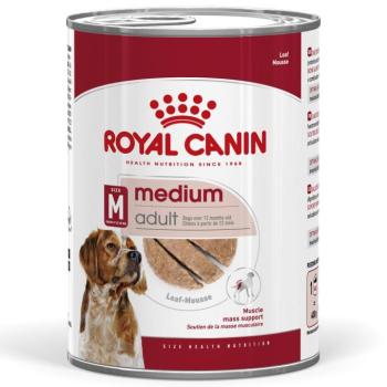 24x410g Royal Canin Medium Adult Mousse nedves kutyatáp kép