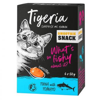 24x50g Tigeria Smoothie snack macskáknak- Tonhal & paradicsom kép